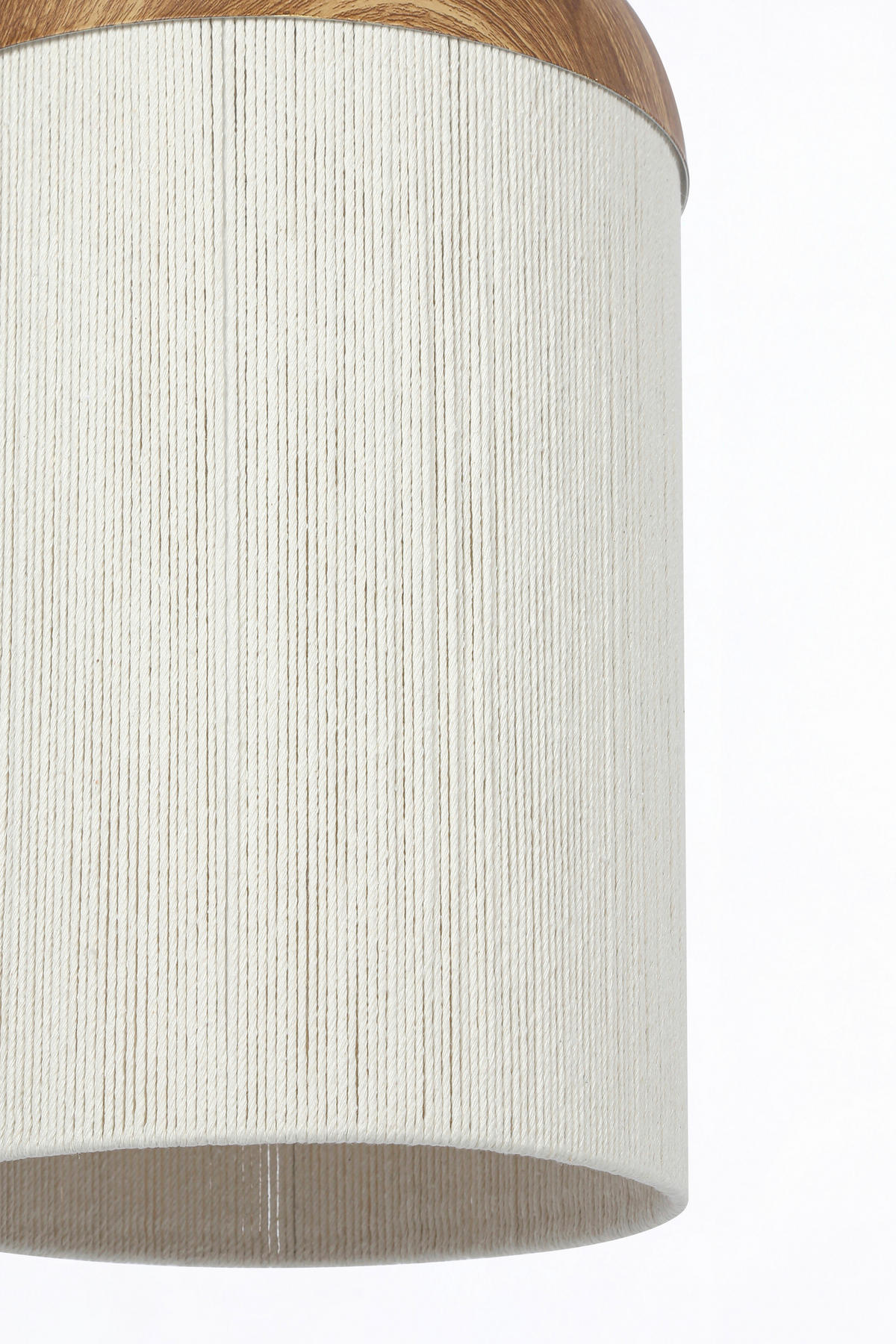 HÄNGELEUCHTE Dania 27,5/52/27,5 cm   - Creme, Design, Kunststoff/Textil (27,5/52/27,5cm) - Light & Living
