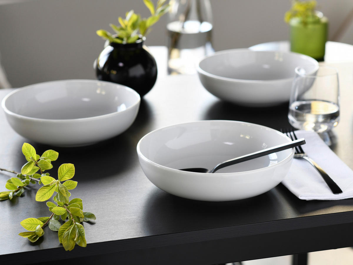 SKÅLSET 4 delar Allround   - vit, Design, keramik - Creatable