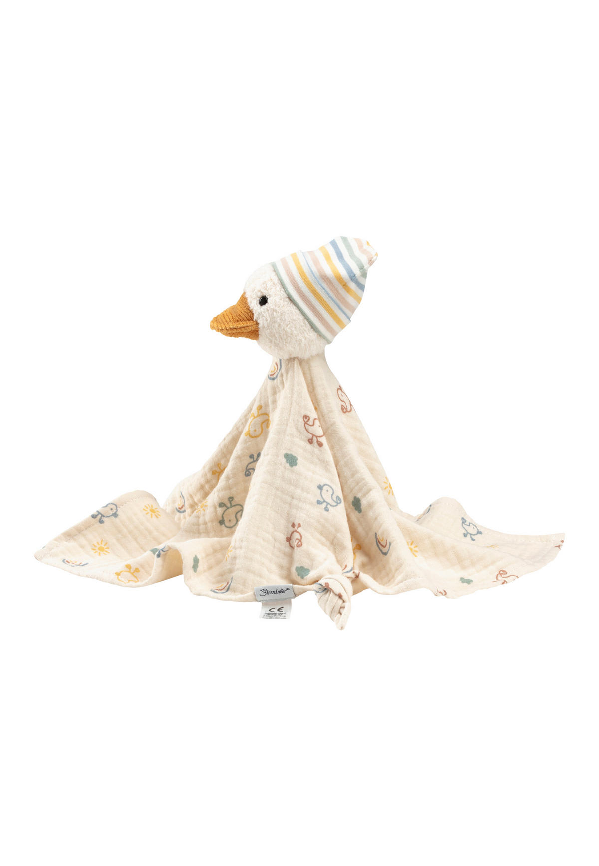SCHMUSETUCH - Ecru, Basics, Textil (34/55/10cm) - Sterntaler