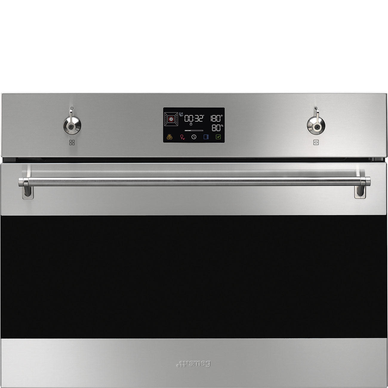 KOMPAKTBACKOFEN SO4302S3X  - Edelstahlfarben, Basics, Metall (59,7/45,4/54,8cm) - SMEG
