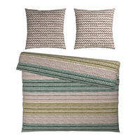 BETTWÄSCHE Cozy Knit Flanell 200/200 cm  - Grün, Design, Textil (200/200cm) - Novel
