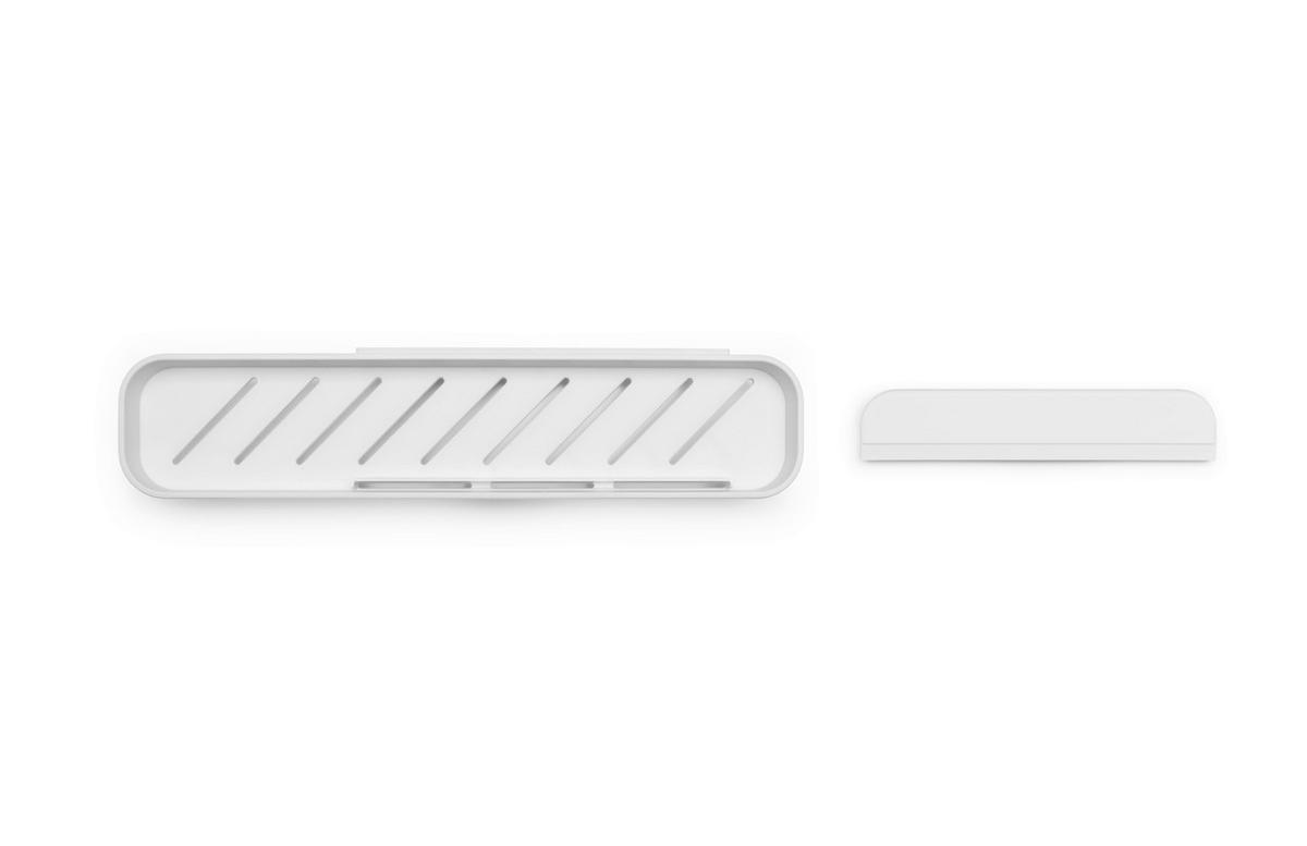 DUSCHABLAGE - Weiß, Basics, Kunststoff (42.1/7.3/9cm) - Brabantia