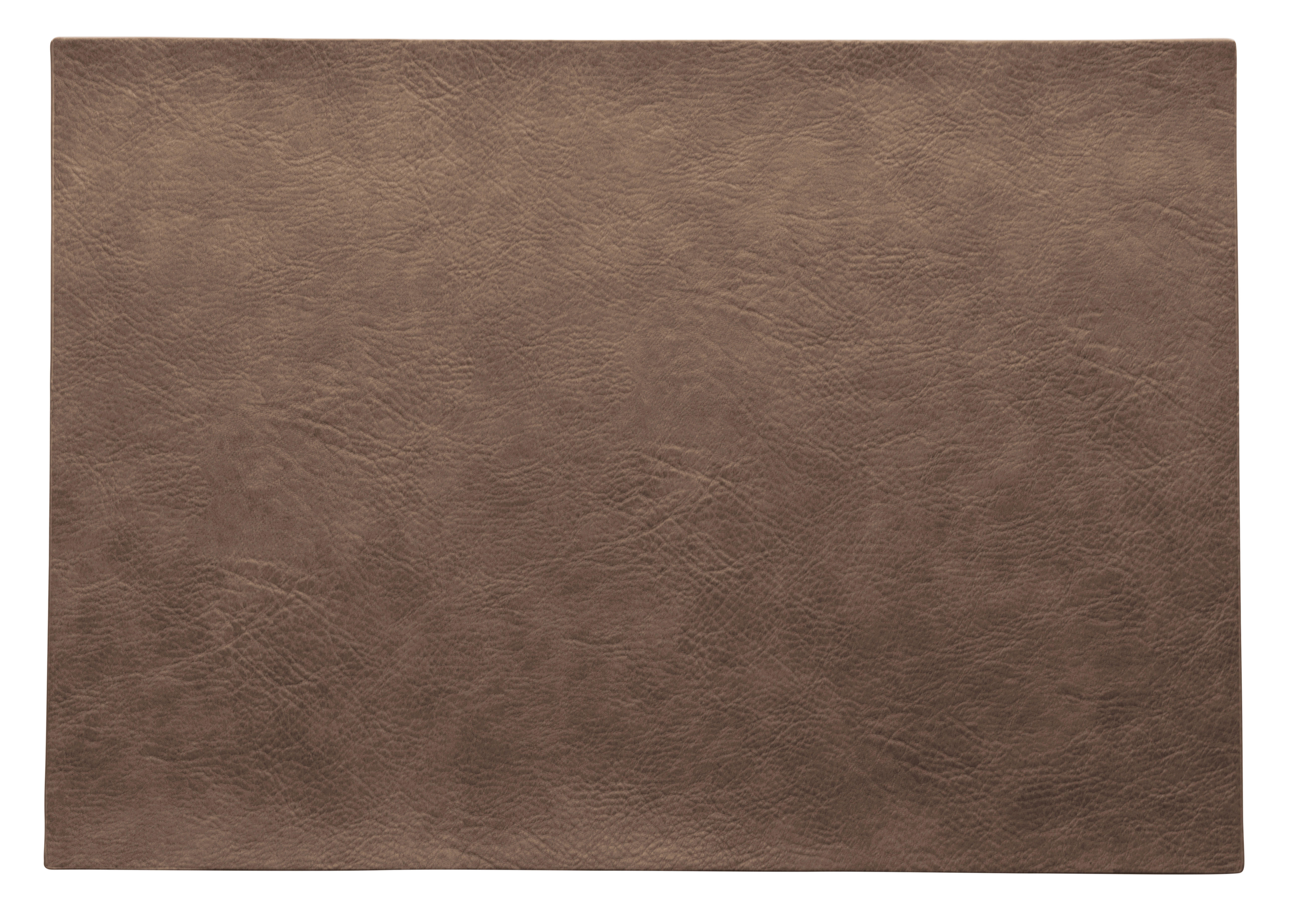 TISCHSET Vegan Leather Kunststoff Braun 46/33 cm  - Braun, Basics, Kunststoff (46/33cm) - ASA