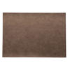 TISCHSET Vegan Leather Kunststoff Braun 46/33 cm  - Braun, Basics, Kunststoff (46/33cm) - ASA