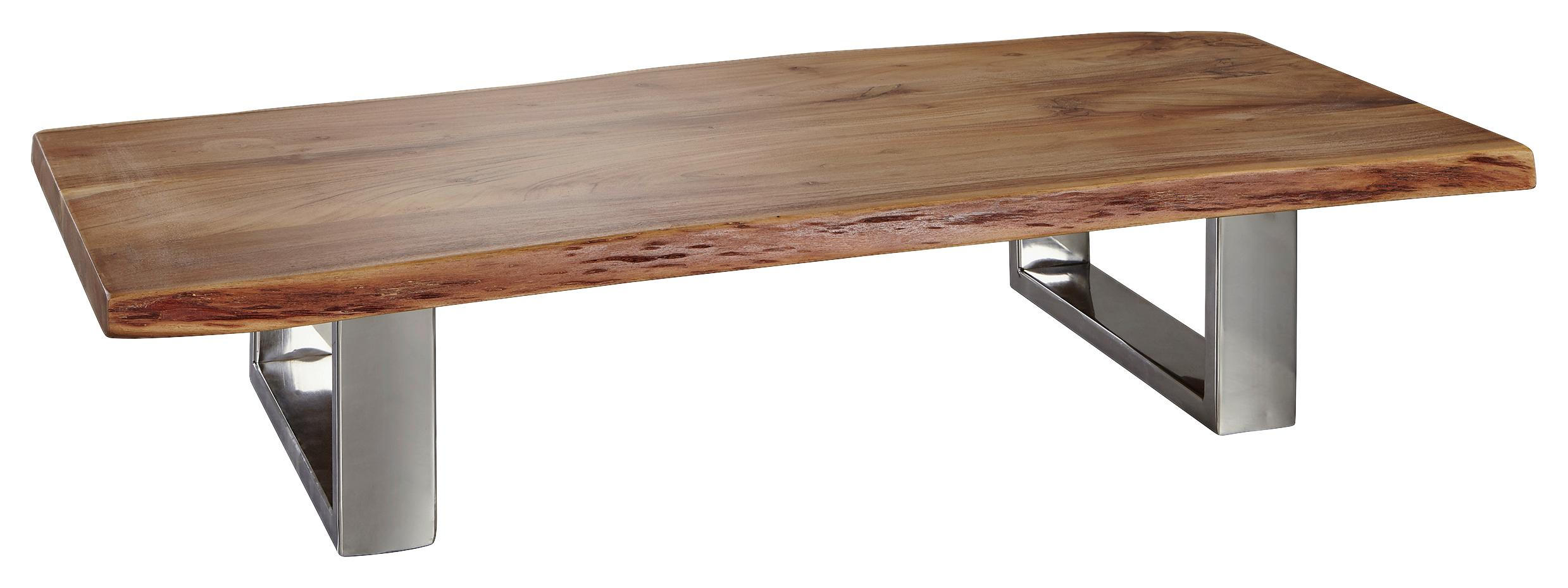 Couchtisch in Holz 115/58/25 cm