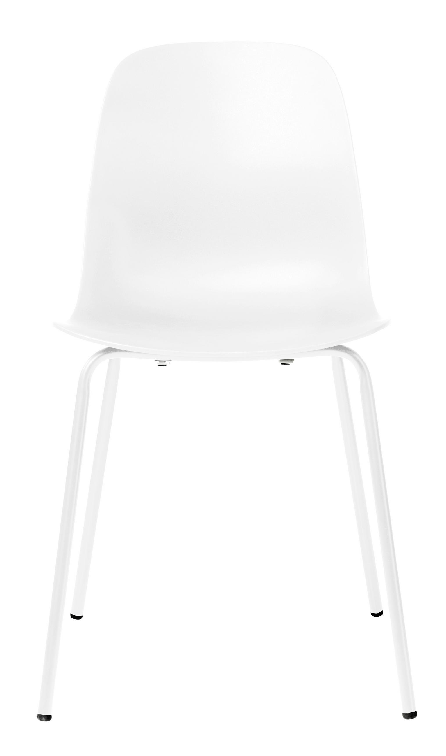 STUHL Weiß  - Weiß, Design, Kunststoff/Metall (50/84/50cm) - Boxxx