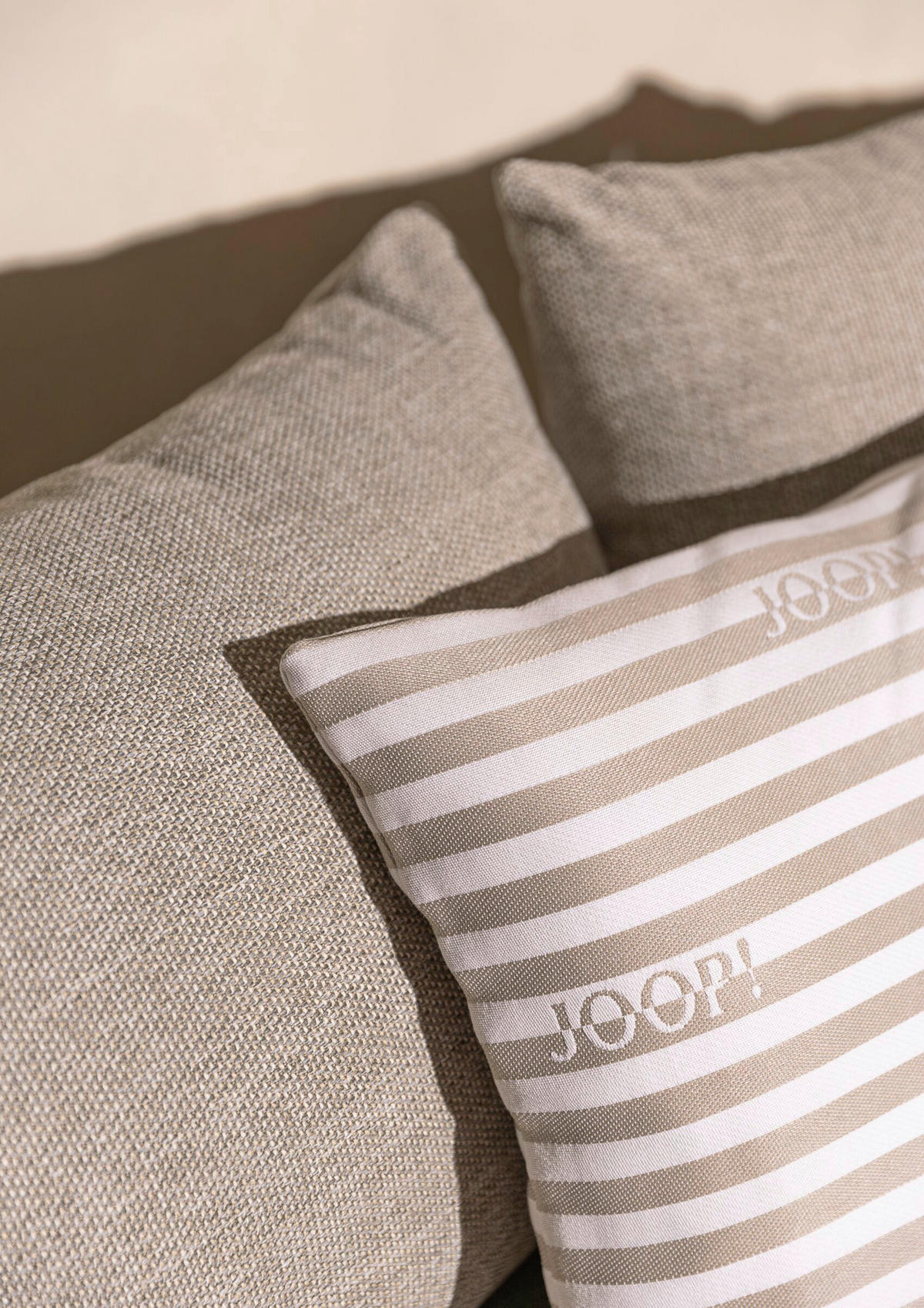 OUTDOOR-KISSEN  - Grau, Design, Textil (50/50cm) - Joop!