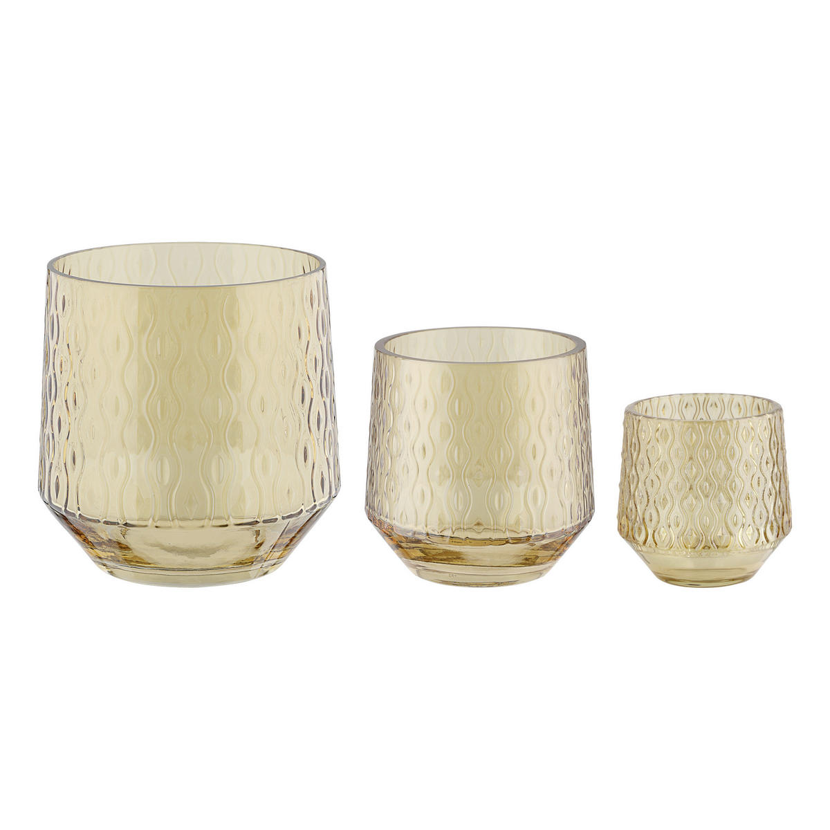 WINDLICHT - Gelb, LIFESTYLE, Glas (14,3/14,3cm)
