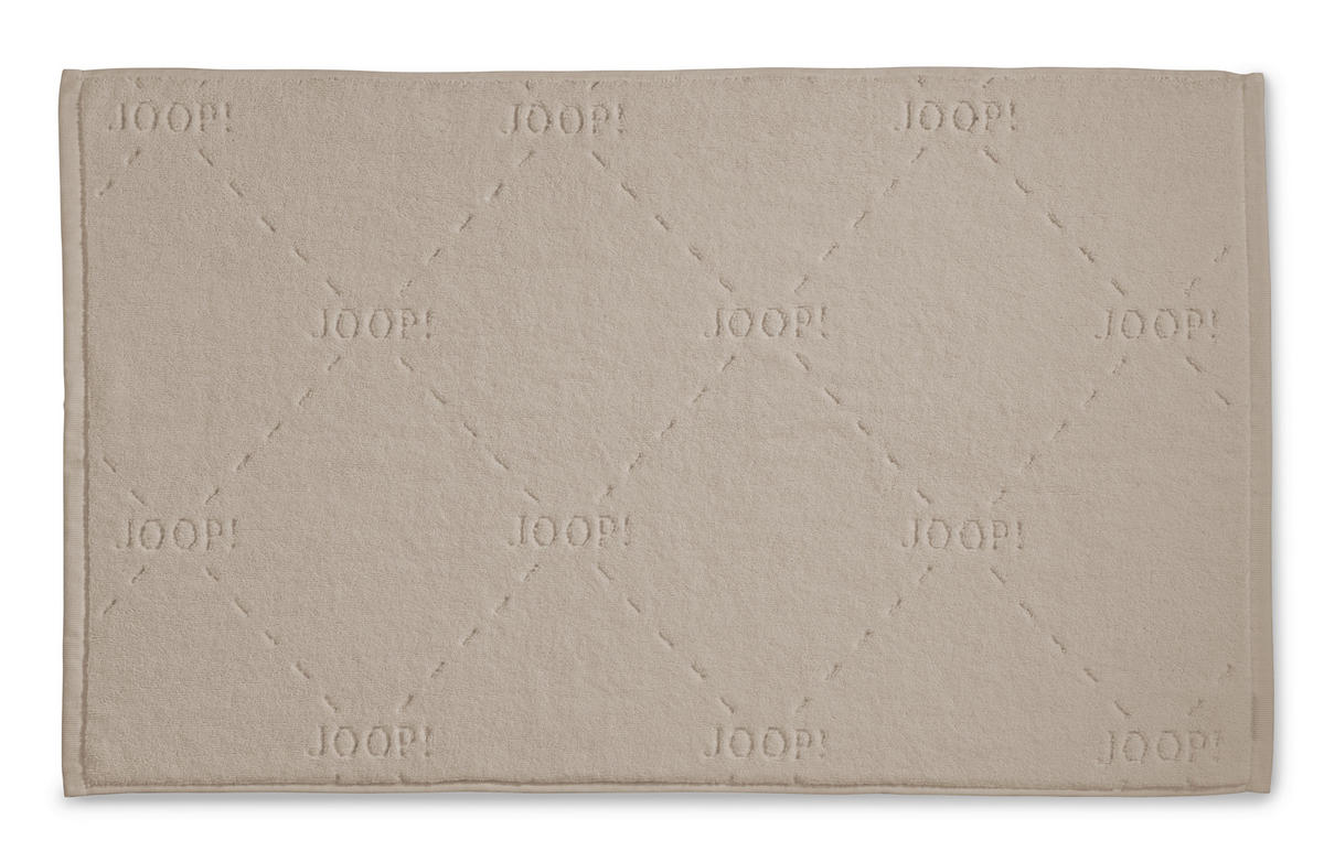 BADTEPPICH Dash Sandfarben, Beige 55/85 cm  - Sandfarben/Beige, Basics, Textil (55/85cm) - Joop!