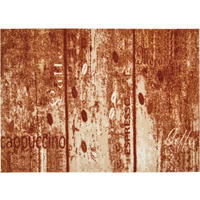 FUSSMATTE 60/85 cm Cappu  - Beige/Braun, Design, Kunststoff/Textil (60/85cm) - Grund