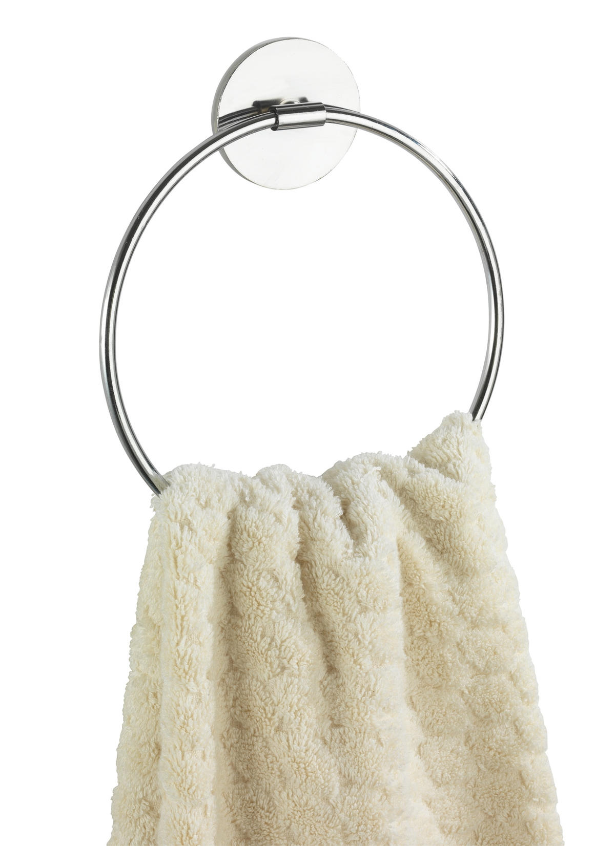 HANDDUKSHÅLLARE 17/19.5/1.5 cm  - stålfärgad, Design, metall (17/19.5/1.5cm)