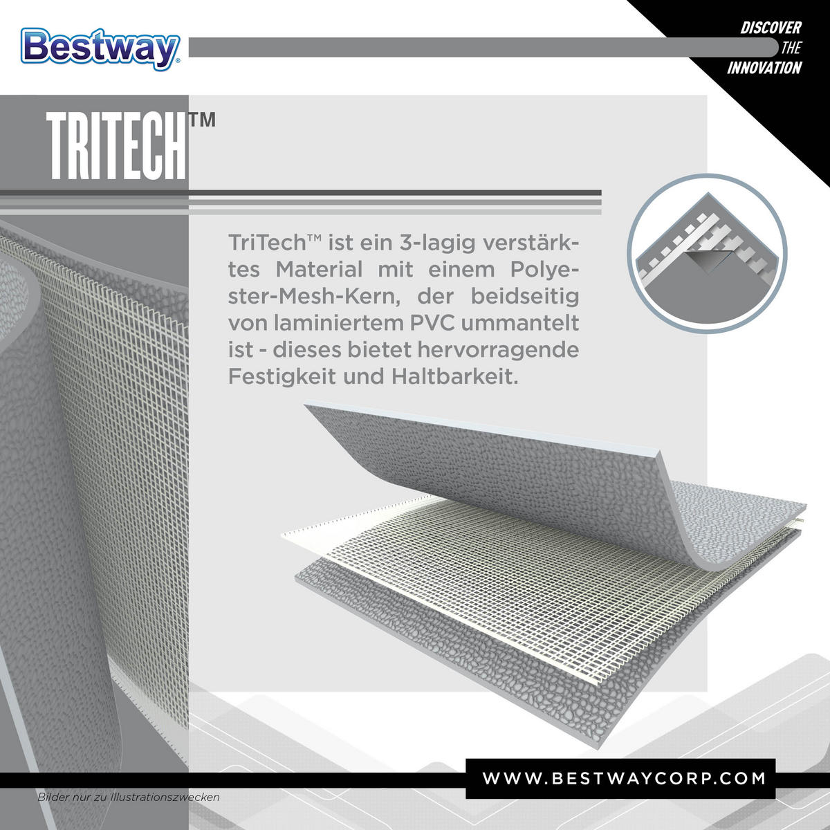 VÍŘIVKA 216/71 cm - bílá/hnědá, Trend, kov/plast (216/71cm) - Bestway