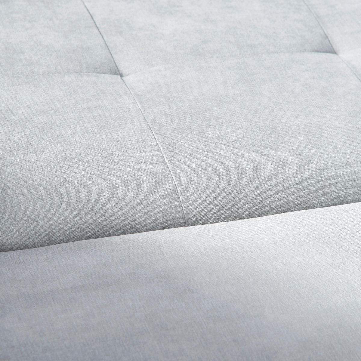 ECKSOFA in Flachgewebe Grau, Dunkelgrau  - Dunkelgrau/Grau, Design, Kunststoff/Textil (175/271cm) - MID.YOU
