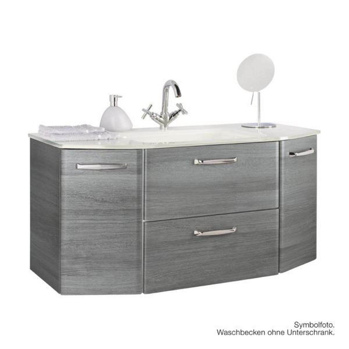 UMIVALNIK  - bela, Design, steklo (112/48/1,5cm) - Xora