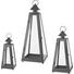 LATERNE - Schwarz, Design, Metall - Ambia Home LATERNE - Schwarz, Design, Metall - Ambia Home