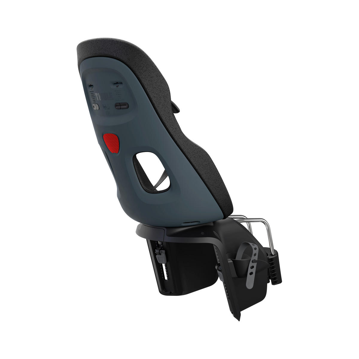FAHRRADKINDERSITZ - Schwarz, Basics, Kunststoff/Textil (47/88/43cm) - Thule
