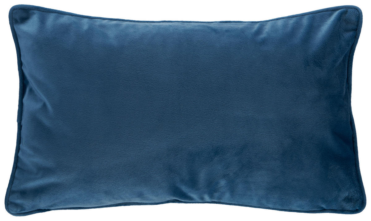 ZIERKISSEN  30/50 cm   - Blau, Basics, Textil (30/50cm) - Novel