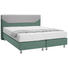 BOXSPRINGBETT 180/200 cm in Weiß, Mintgrün - Alufarben/Weiß, KONVENTIONELL, Kunststoff/Textil (180/200cm) - Bentley BOXSPRINGBETT 180/200 cm in Weiß, Mintgrün - Alufarben/Weiß, KONVENTIONELL, Kunststoff/Textil (180/200cm) - Bentley