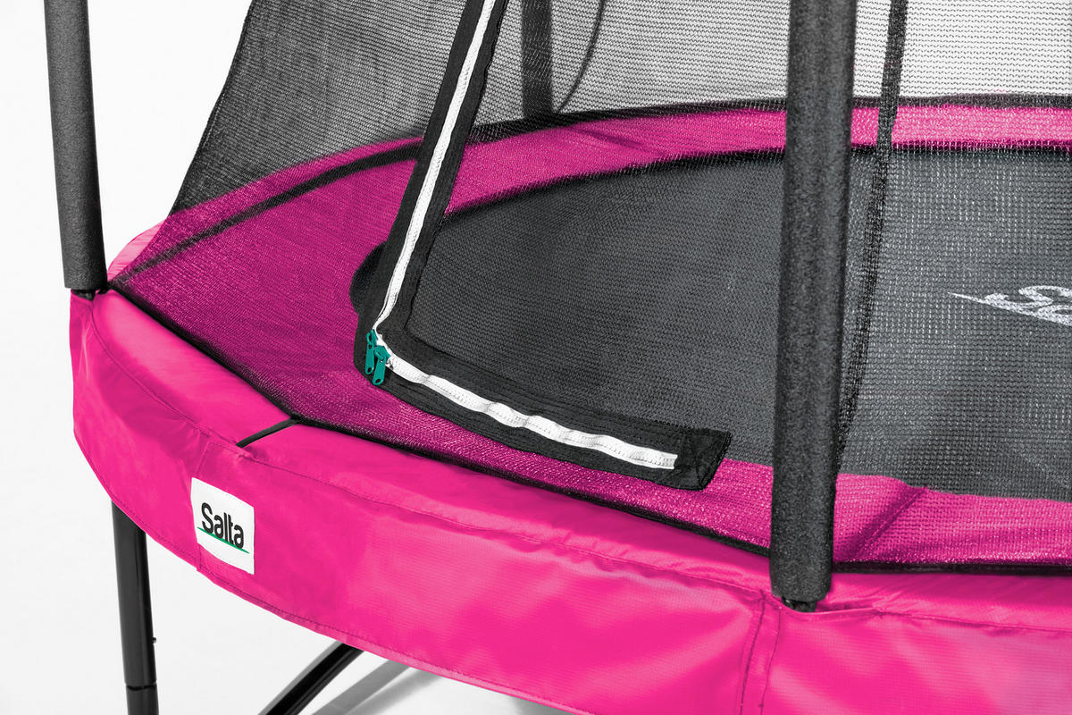 TRAMPOLIN  - Pink, KONVENTIONELL, Kunststoff/Metall (305/255cm) - Salta