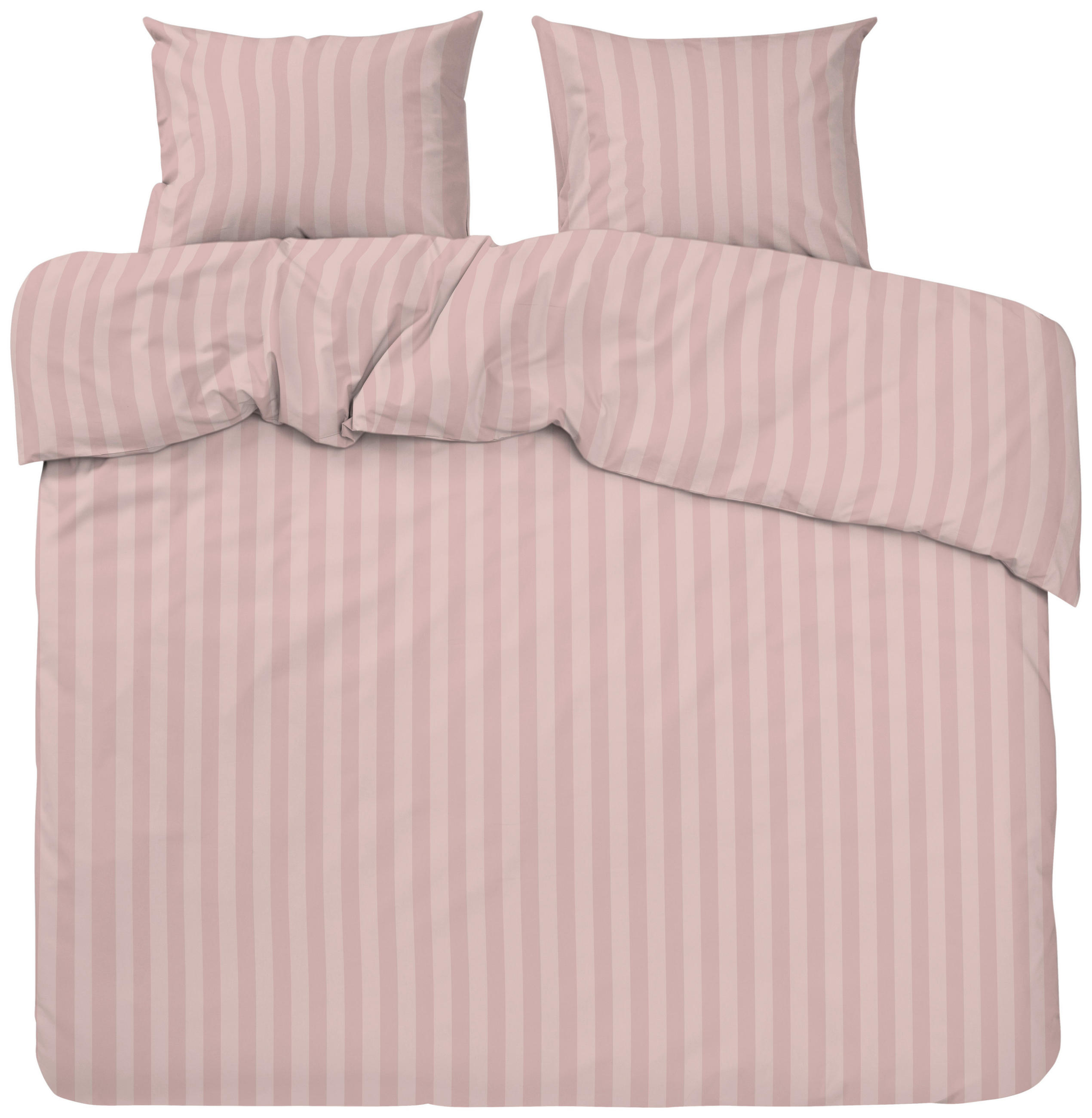 PÅSLAKANSET satin 220/210 cm  - rosa, Basics, textil (220/210cm)