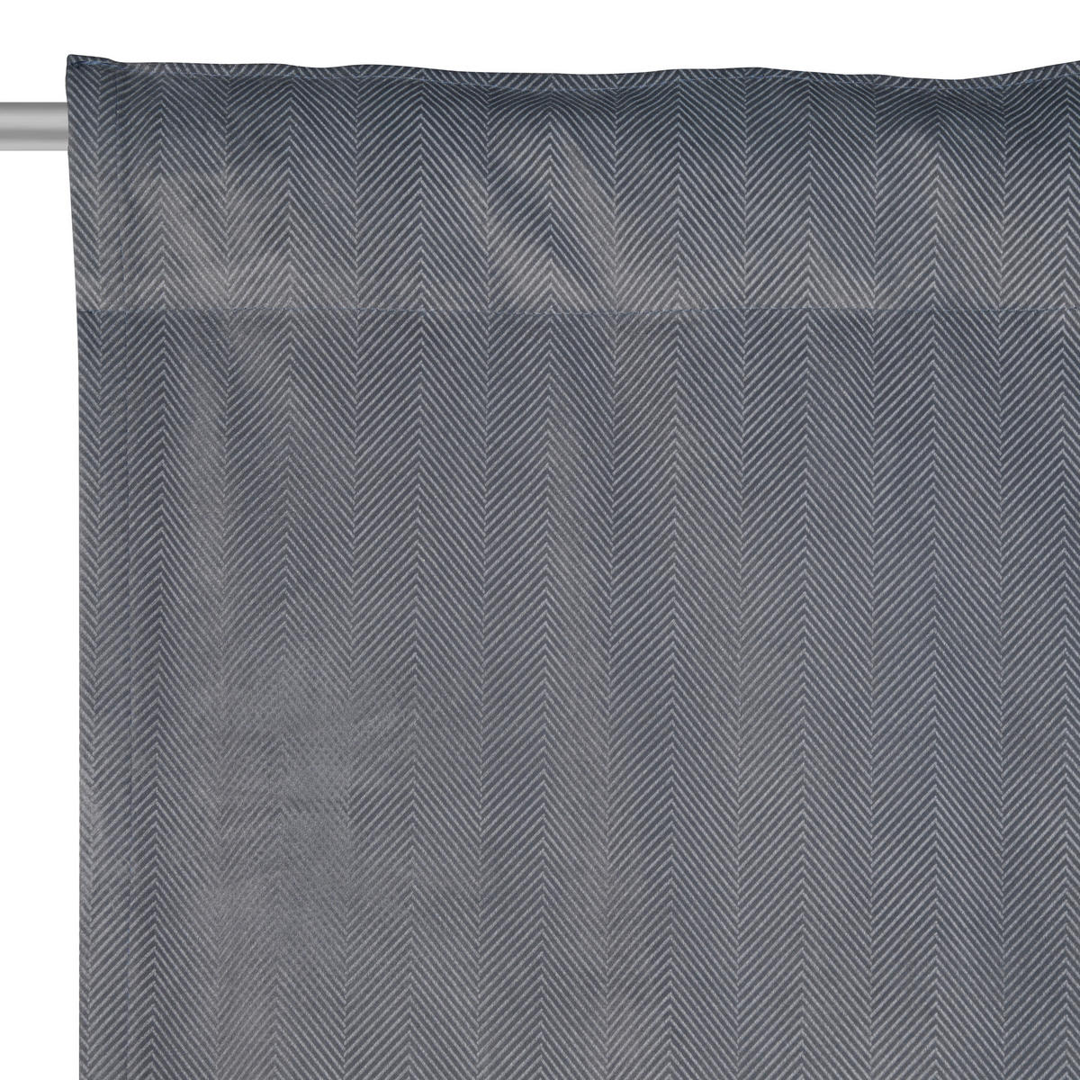 GOTOVA ZAVJESA antracit 140/245 cm   - antracit, Konvencionalno, tekstil (140/245cm) - Esposa