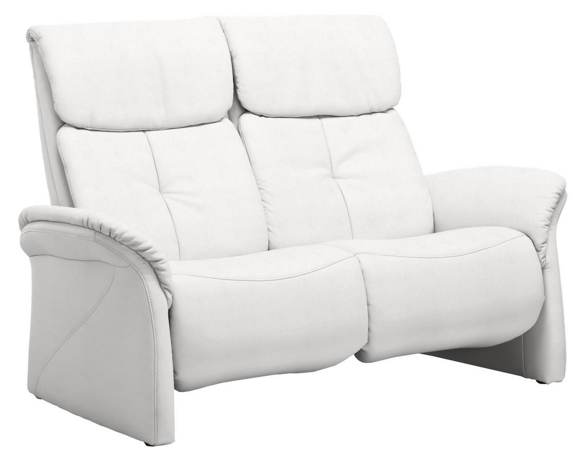 2-SITZER-SOFA in Echtleder Creme  - Creme/Schwarz, KONVENTIONELL, Leder/Kunststoff (152/107/91cm) - Himolla Komfortklass