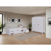 EINZELZIMMER Weiß  - Weiß, MODERN, Holz - MID.YOU