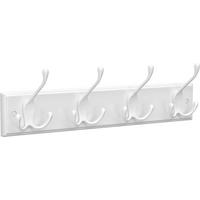 WANDGARDEROBE  in Weiß  - Weiß, Basics, Holzwerkstoff/Metall (40/7cm)