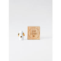 DEKOENGEL - Weiss, Basics, Keramik (3,7/3,7/3,7cm) - Räder
