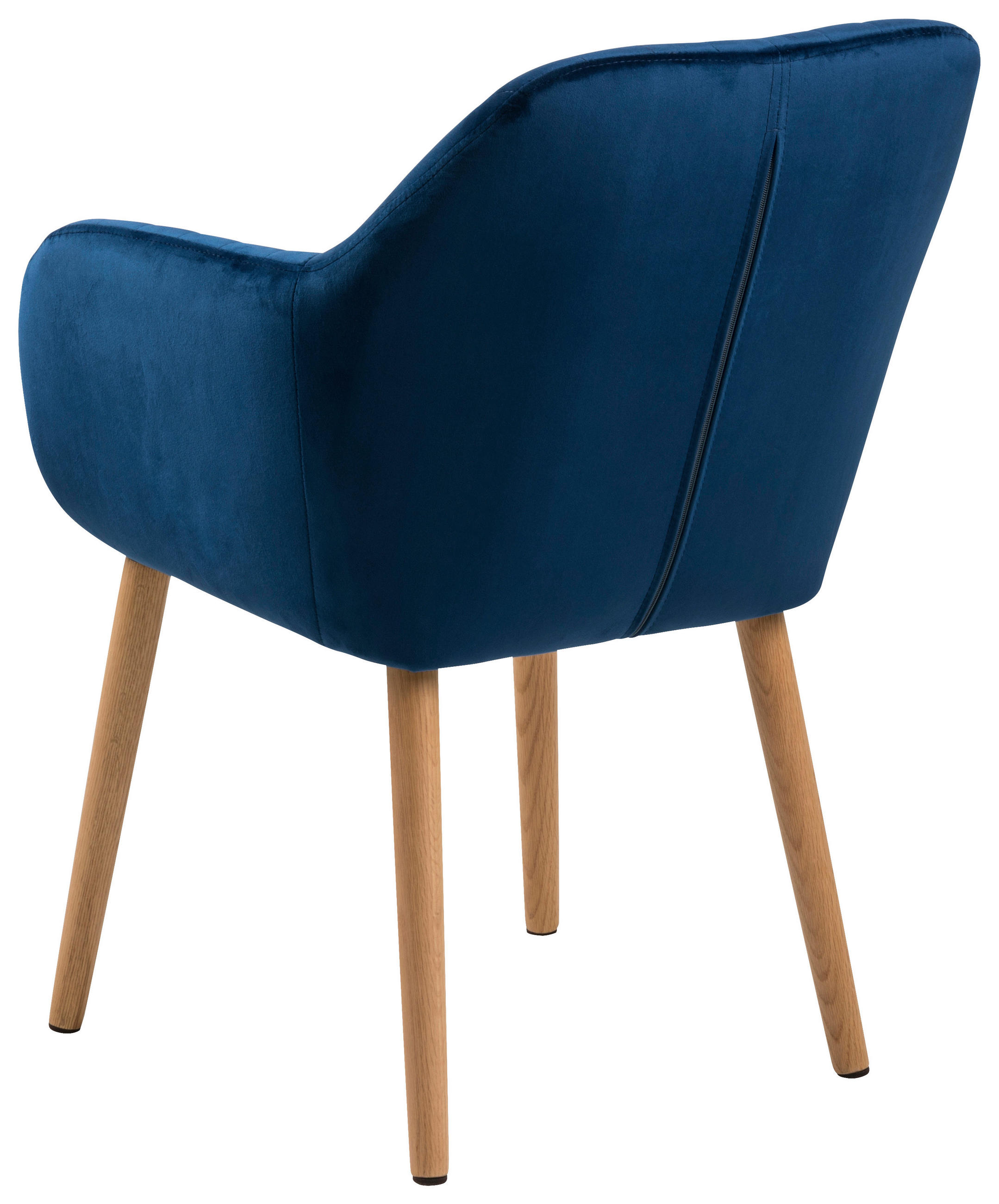 ARMLEHNSTUHL Dunkelblau - Dunkelblau, Design, Holz/Textil (57/83/59cm) - Ambia Home