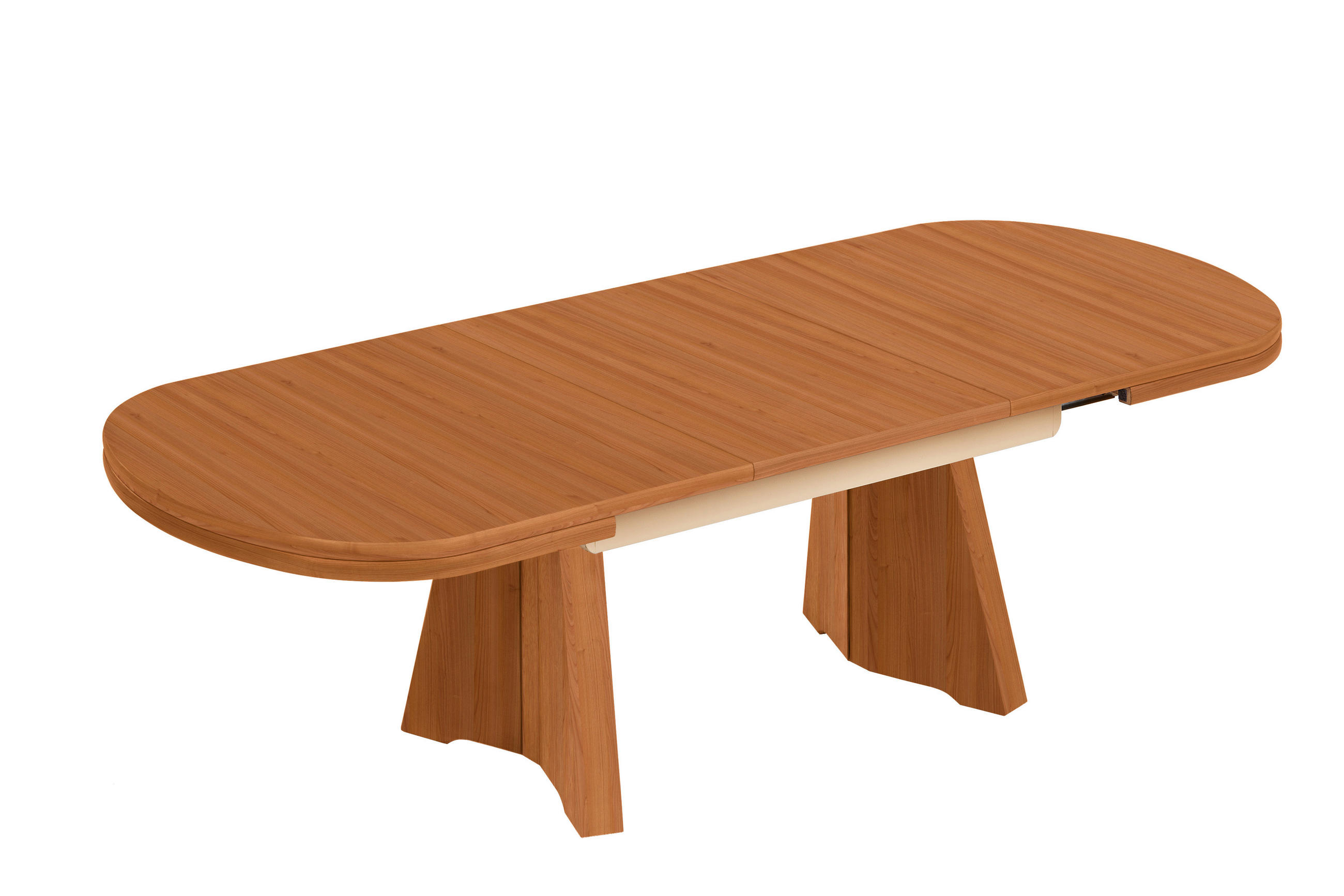 COUCHTISCH in Holz, Metall 125-165,5/71/54-73 cm  - Kirschbaumfarben, Konventionell, Holz/Metall (125-165,5/71/54-73cm) - Venda