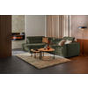 ECKSOFA in Struktur Olivgrün  - Schwarz/Olivgrün, Design, Kunststoff/Textil (205/284cm) - Xora