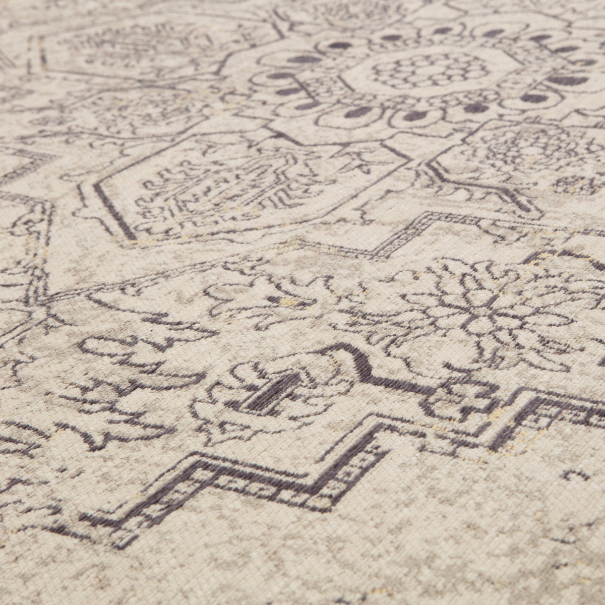 TEPPICH 170/240 cm ERIC Beige rechteckig  - Beige, Basics, Textil (170/240cm)