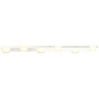 LED-DECKENLEUCHTE Lamina 2.0 115/12/3 cm  - Weiß, Design, Metall (115/12/3cm) - BOPP