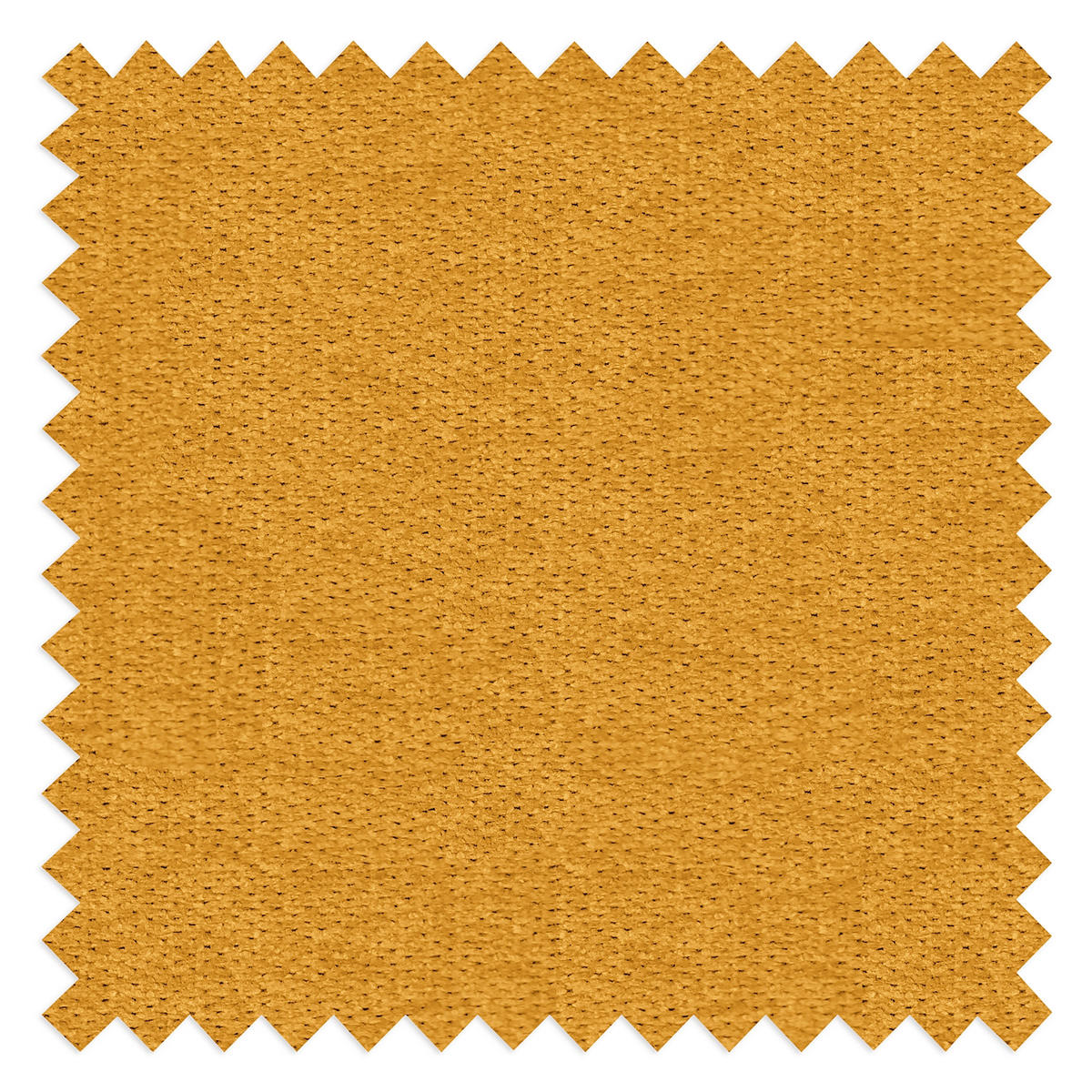 HOCKER in Textil Senfgelb  - Senfgelb/Schwarz, Design, Kunststoff/Textil (60/39/60cm) - P & B