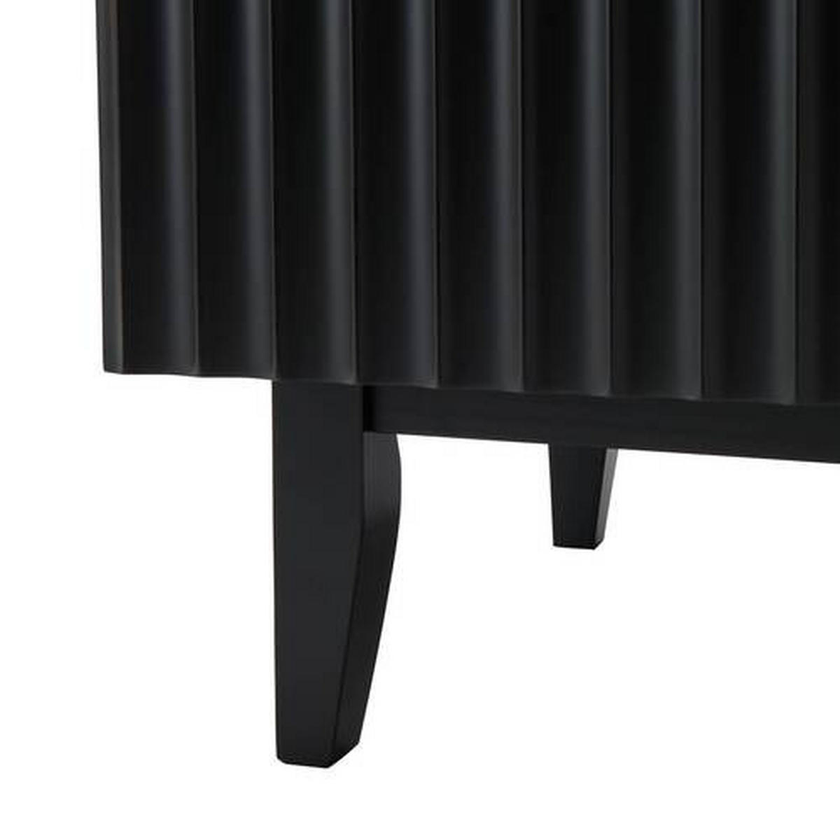 SIDEBOARD  in 157/80/45 cm  - Schwarz, LIFESTYLE, Holz/Holzwerkstoff (157/80/45cm) - Livetastic