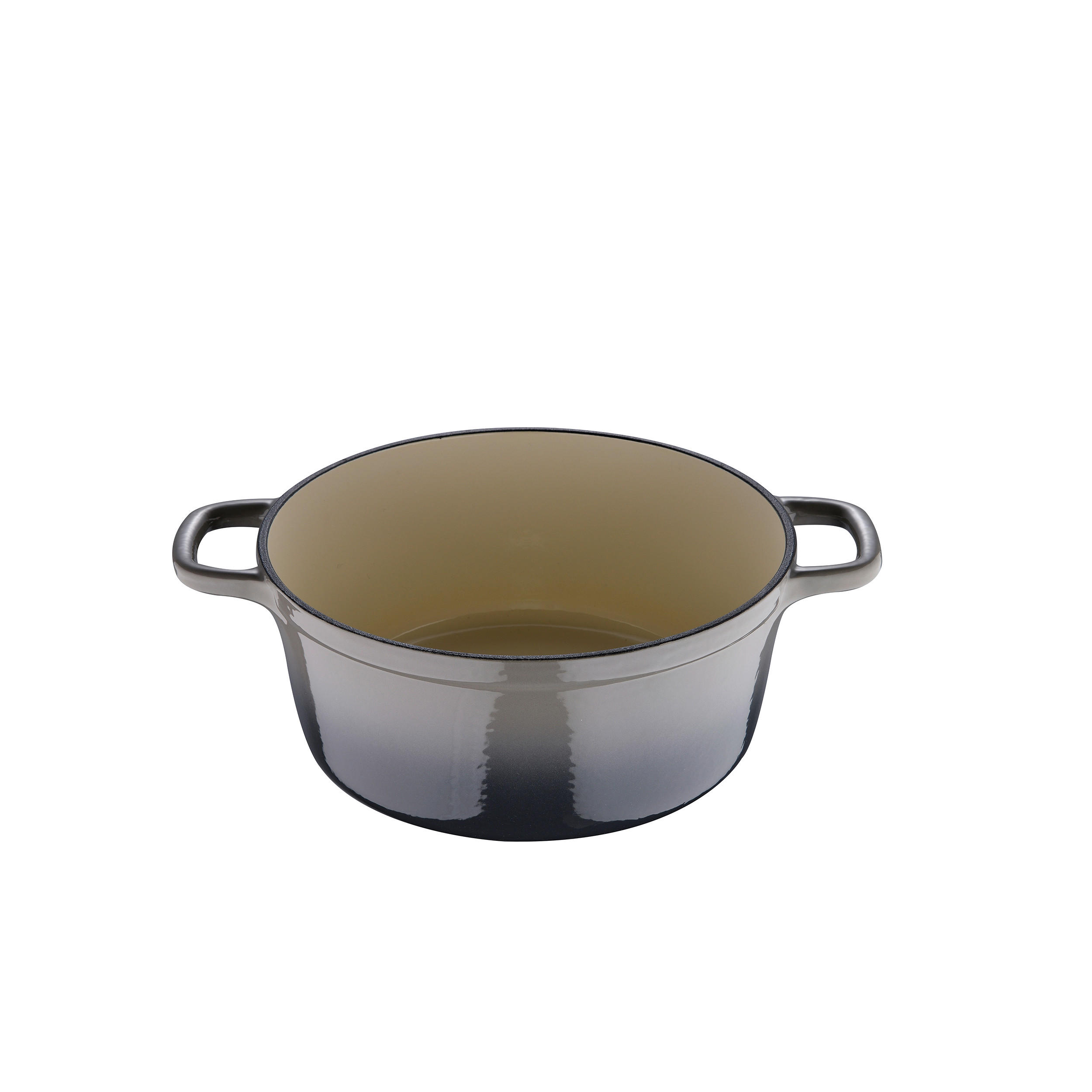 HRNEC, litina, 27 cm  - šedá/krémová, Basics, kov (27cm)