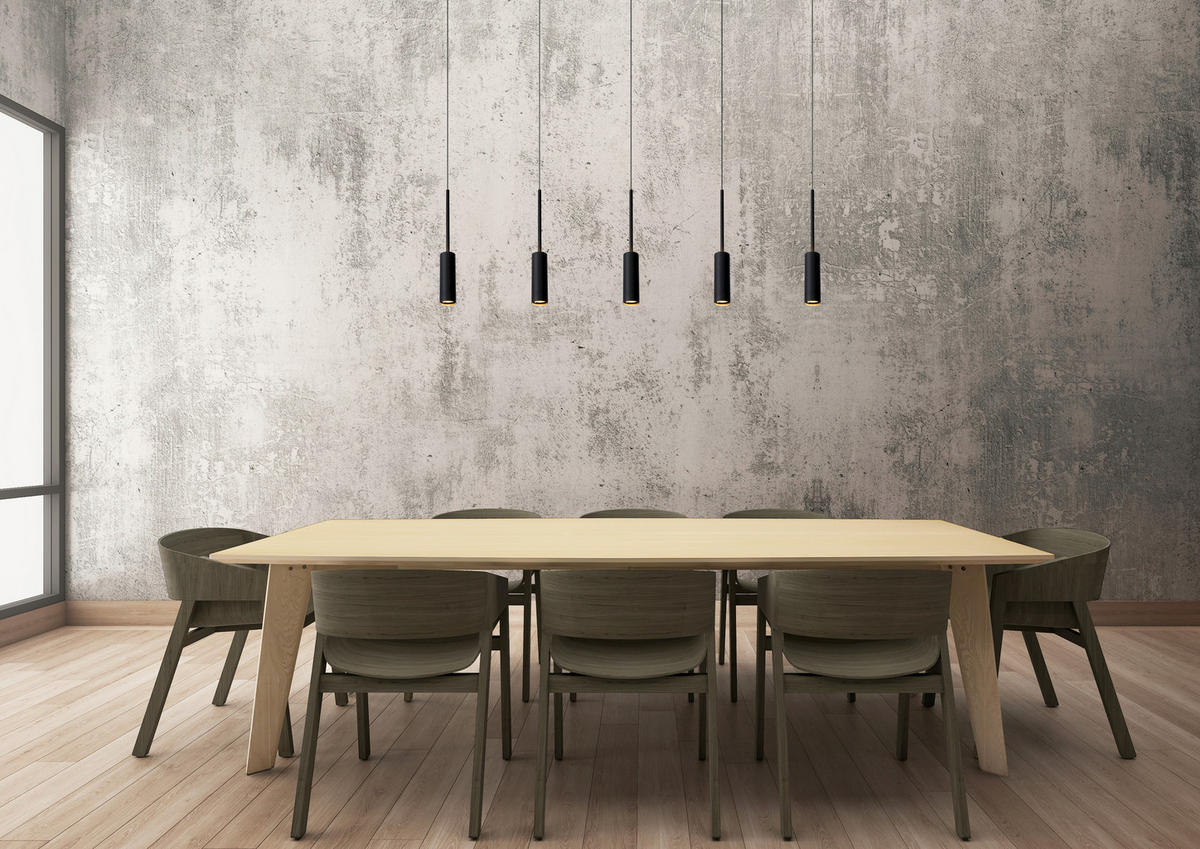 HÄNGELEUCHTE 101/10/167 cm    - Schwarz, Design, Metall (101/10/167cm) - Lucide