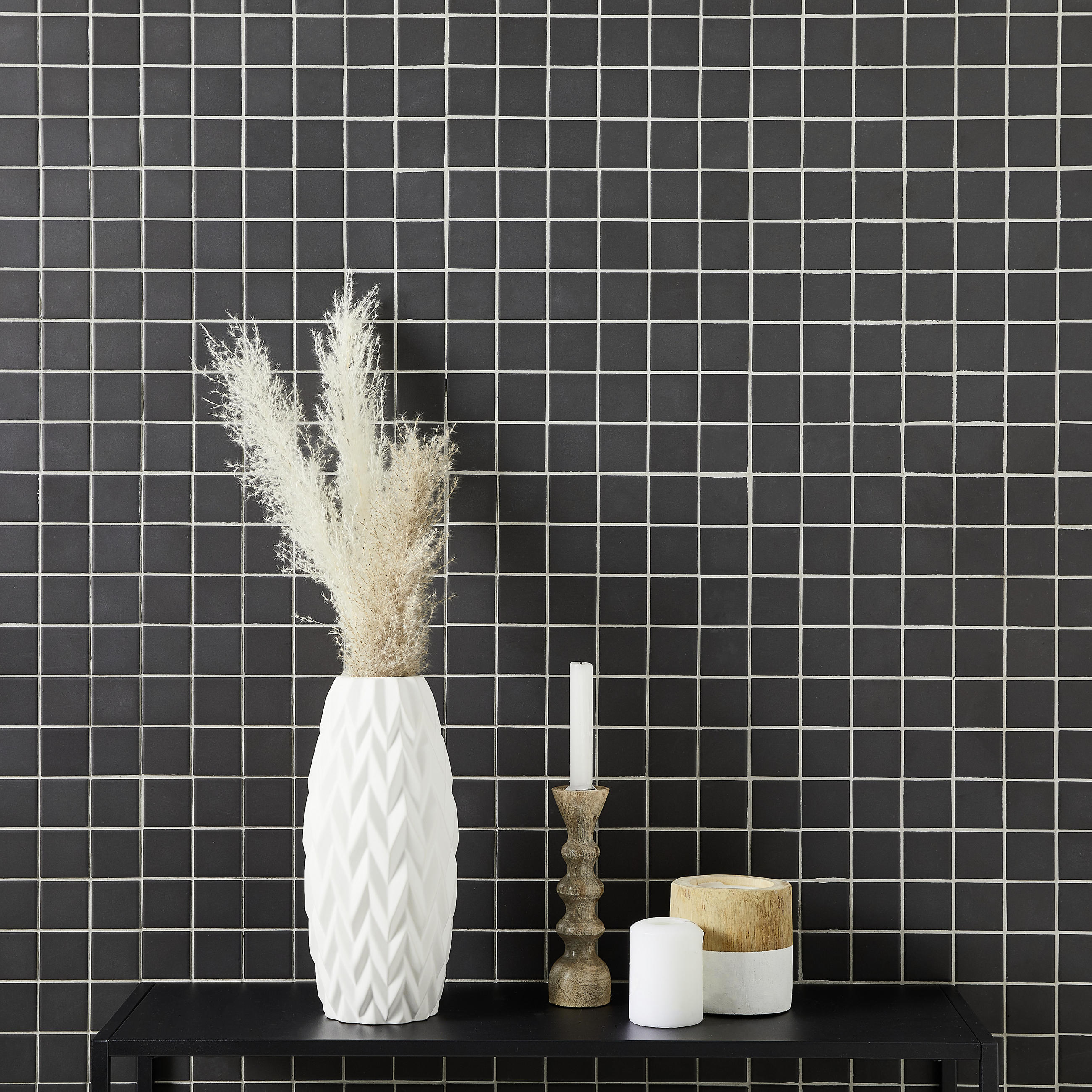 VASE 30 cm  - Weiß, Trend, Keramik (14/30cm) - Novel