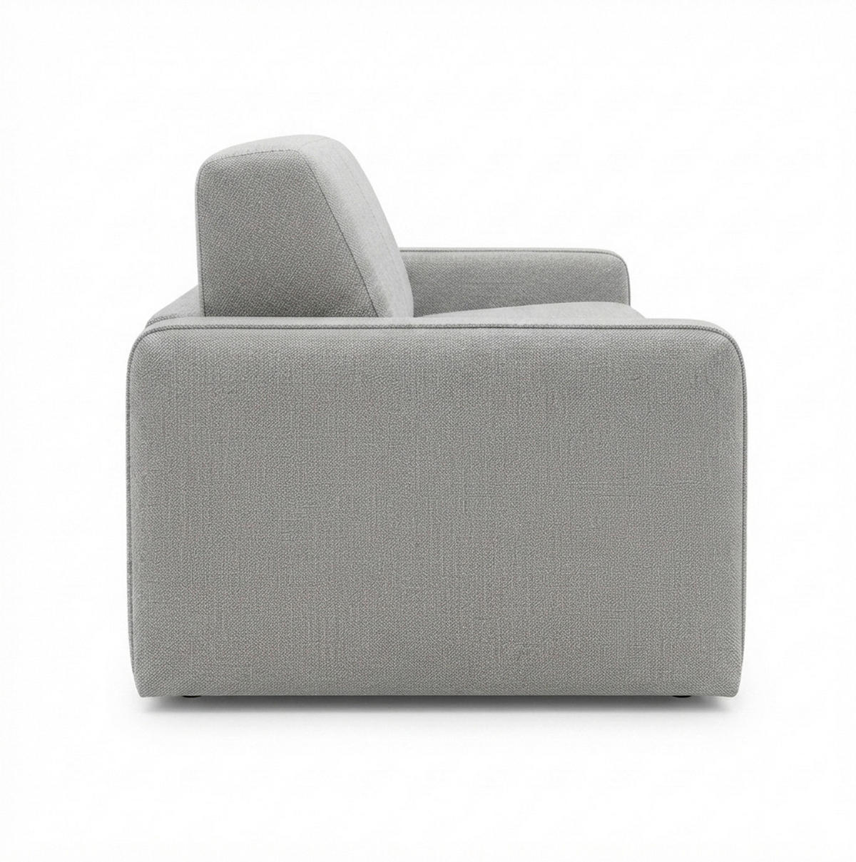 SCHLAFSOFA Webstoff Grau  - Schwarz/Grau, KONVENTIONELL, Kunststoff/Textil (180/86/100cm) - Xora