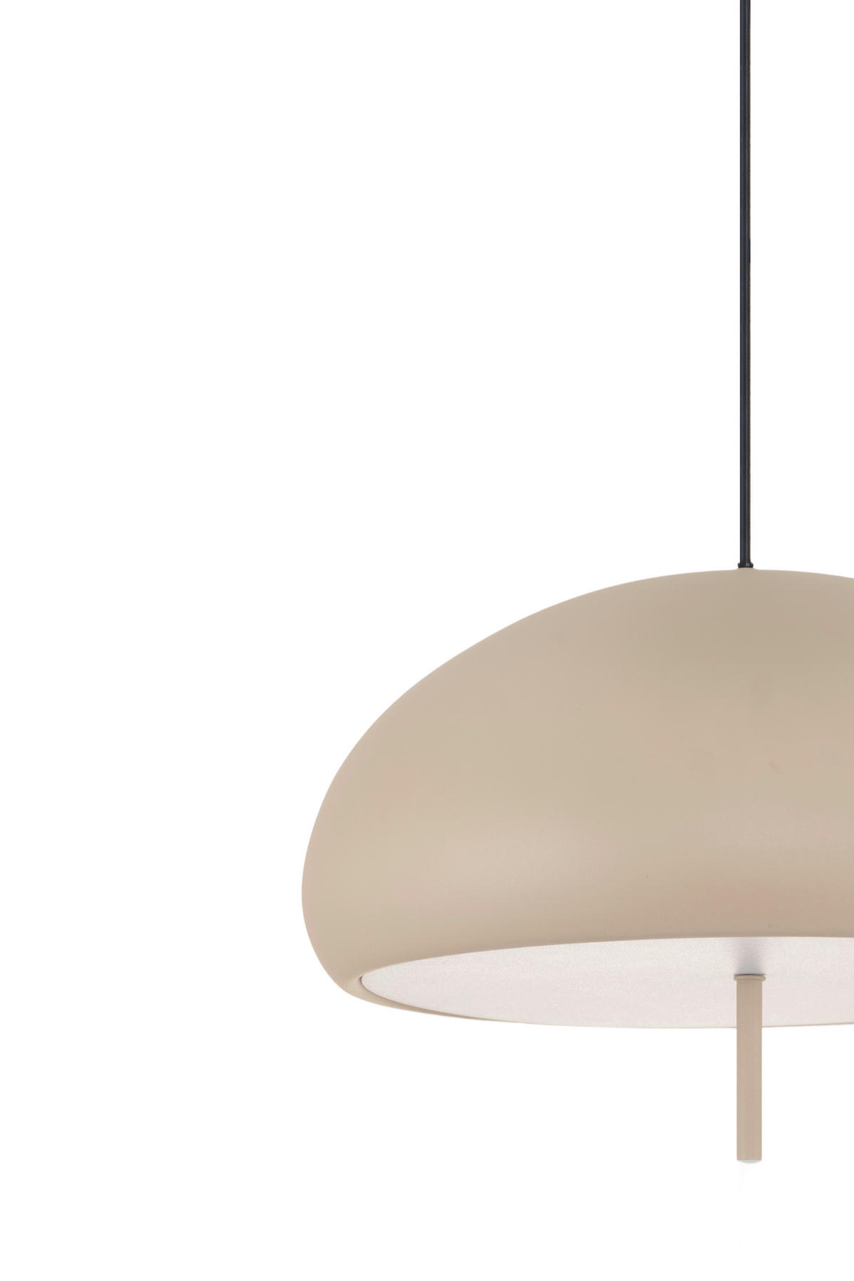 HÄNGELEUCHTE 40/120 cm   - Beige, Design, Kunststoff/Metall (40/120cm) - Collet's Monde