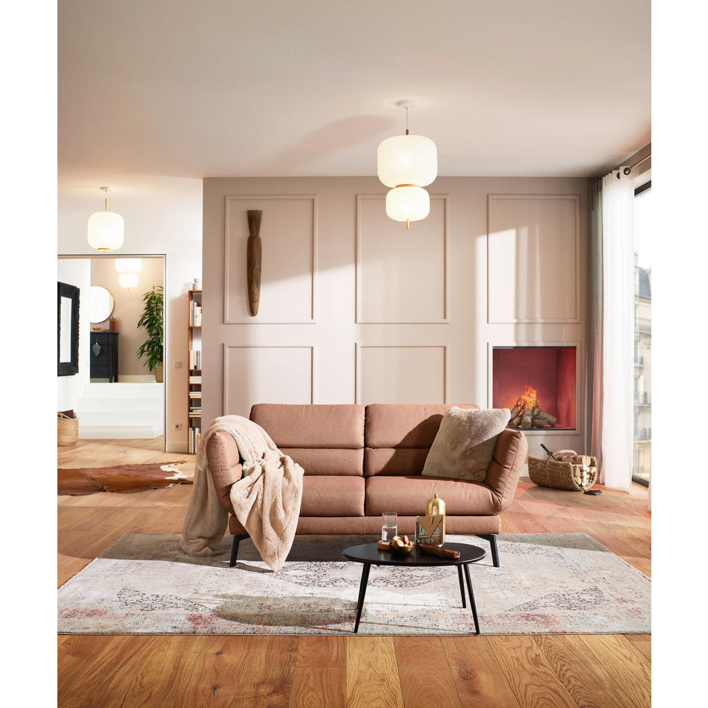 Thumbnail - Dieter Knoll 2-Sitzer-Sofa, Rost, Orange, Textil, 178-226x83-113x96-177 cm, Goldenes M, Dgm, Oeko-Tex® Standard 100, DGM...