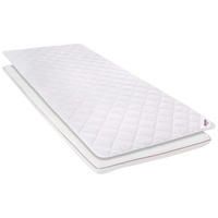 TOPPER Palermo 90/200 cm Höhe ca.  - Weiß, Basics, Textil (90/200cm) - Sleeptex