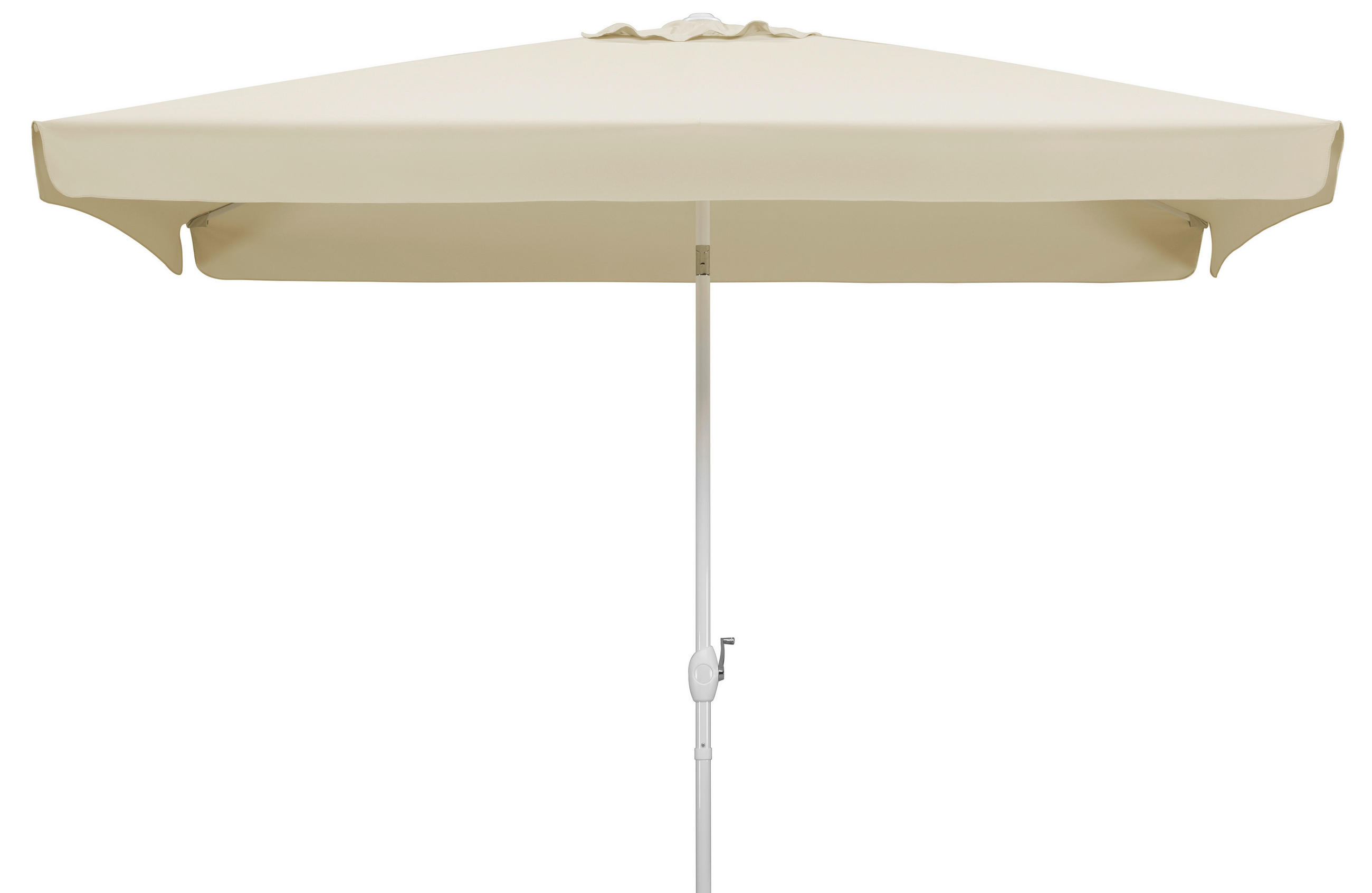 SONNENSCHIRM 300 cm Naturfarben  - Weiß/Naturfarben, Basics, Textil/Metall (200/250/300cm) - Schneider