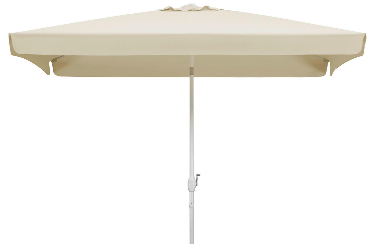 SONNENSCHIRM 300 cm Naturfarben  - Weiß/Naturfarben, Basics, Textil/Metall (200/250/300cm) - Schneider