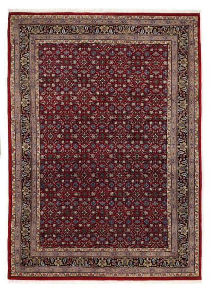 Orientalischer Webteppich Blau/Rot Herati 80x350 cm