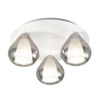 DECKENLEUCHTE  40/18 cm    - Hellgrau, Design, Metall (40/18cm) - Fabas Luce