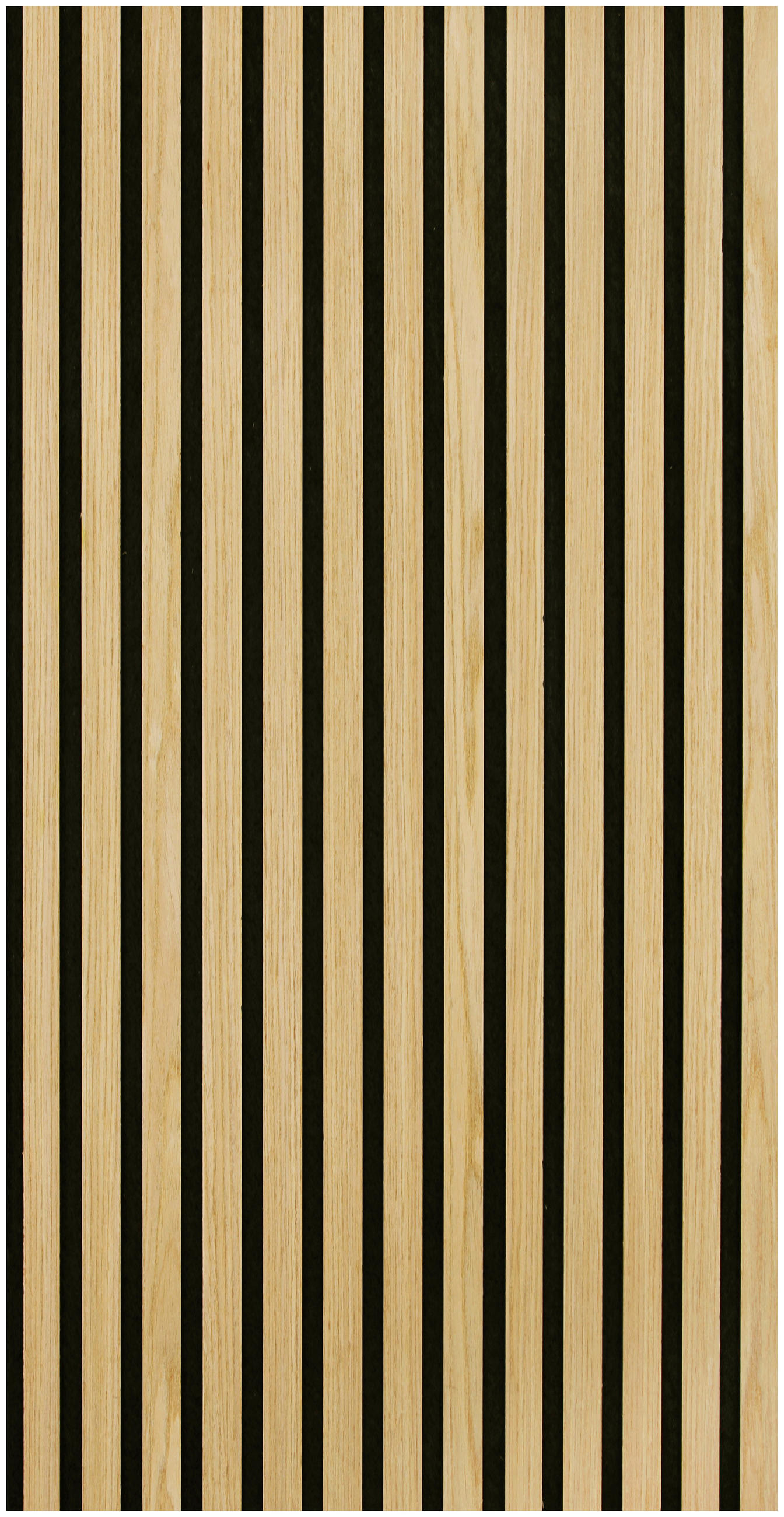 AKUSTIKPANEEL Echtholz Modular Wall System 52/104 cm  - Eichefarben, MODERN, Holzwerkstoff (52/104cm) - Jangal