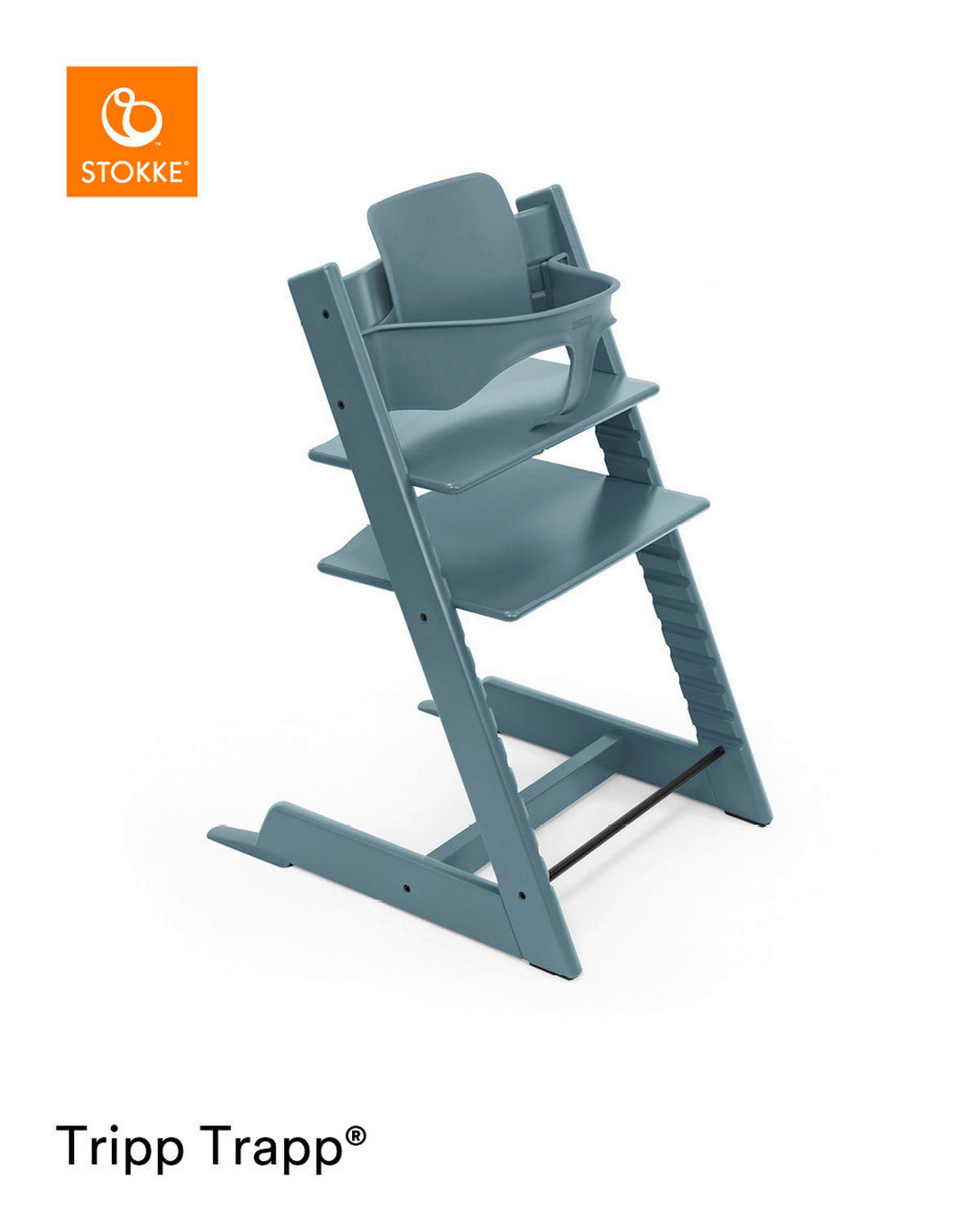 HOCHSTUHL Tripp Trapp  - Dunkelblau, Basics, Holz (46/79/49cm) - Stokke