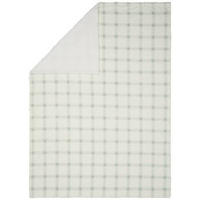 PUHA TAKARÓ 150/200 cm  - fehér/zöld, Konventionell, textil (150/200cm) - X-Mas